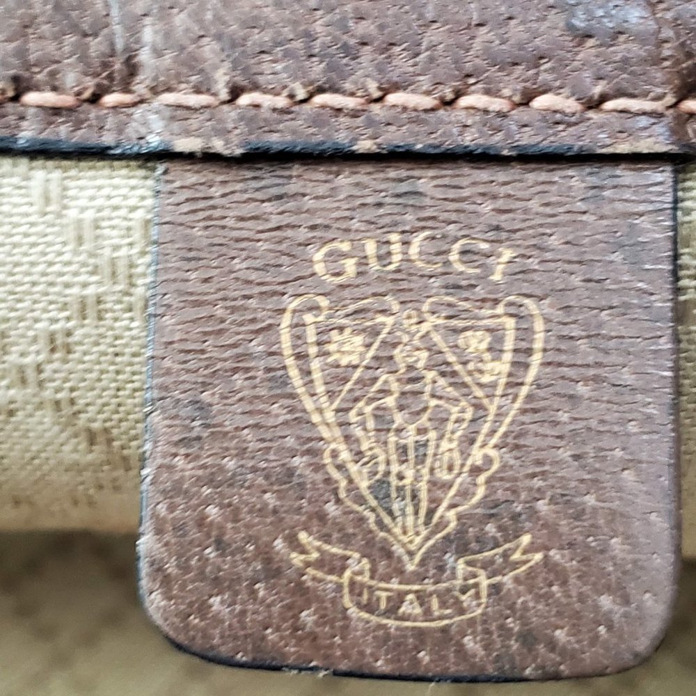 Unisex Vintage Gucci Tote Travel Bag Handbag - Picture 3 of 7